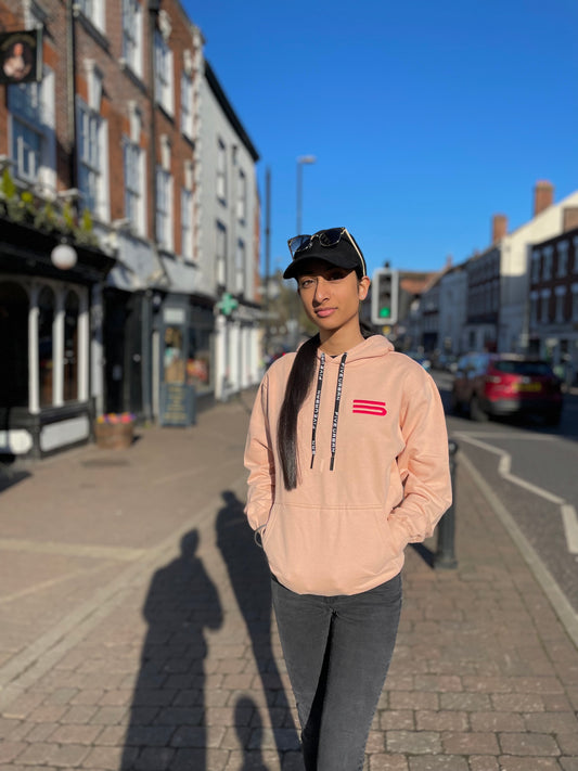 SS22 Five Urban Premium Pink Hoodie (Unisex)