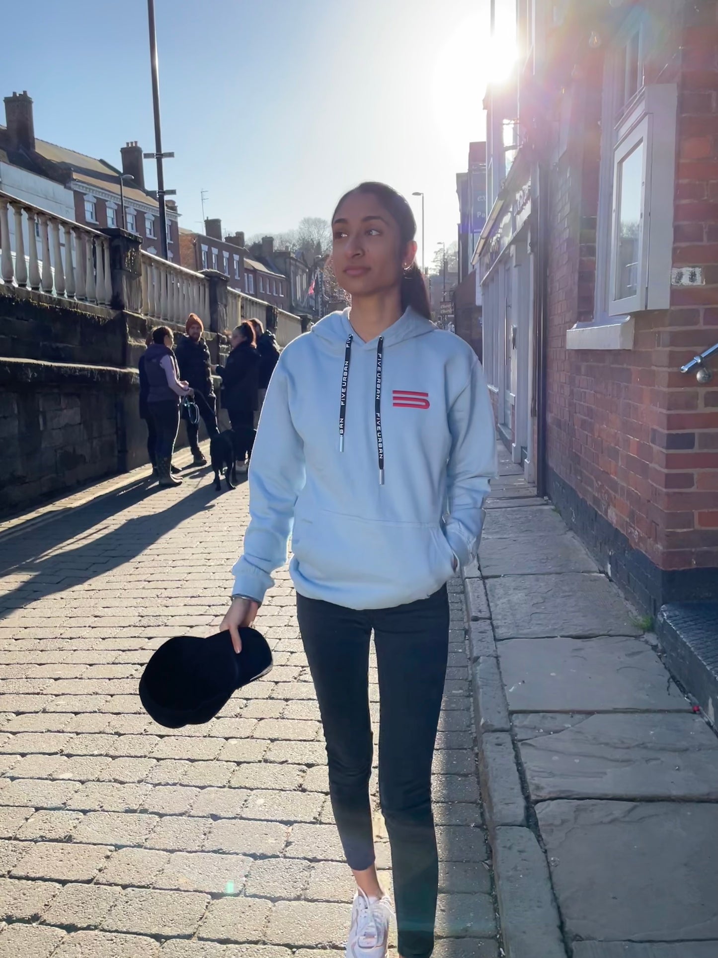 SS22 Five Urban Premium Sky Blue Hoodie (Unisex)