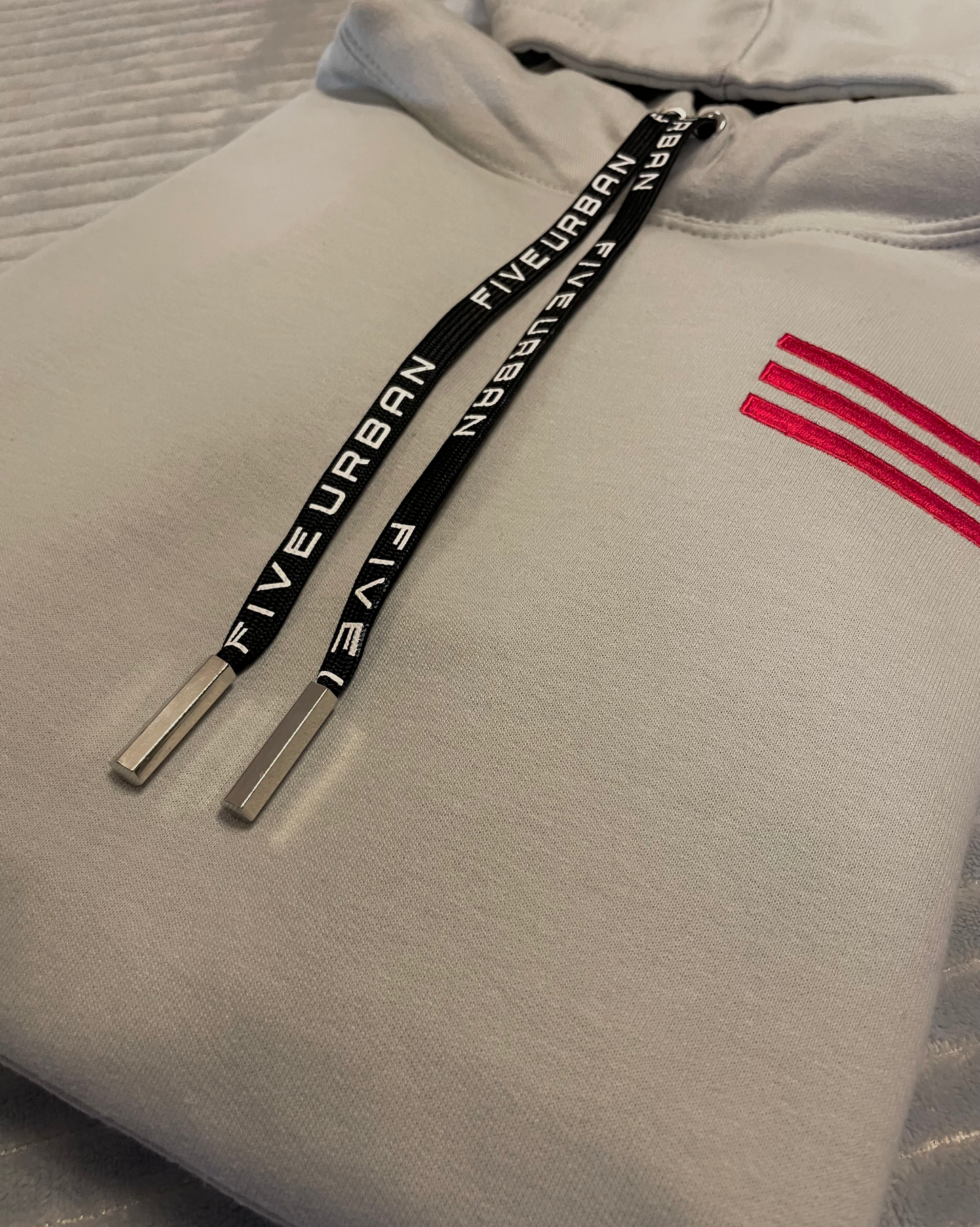 AW21 Five Urban Premium Moondust Grey Hoodie